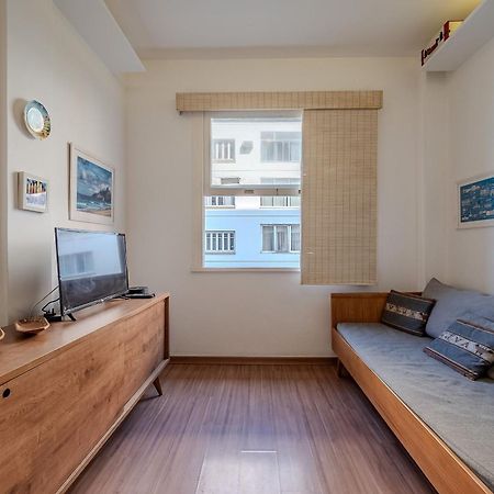 Vista Para A Praia De Copacabana, Quarto E Sala ริโอเดจาเนโร ภายนอก รูปภาพ