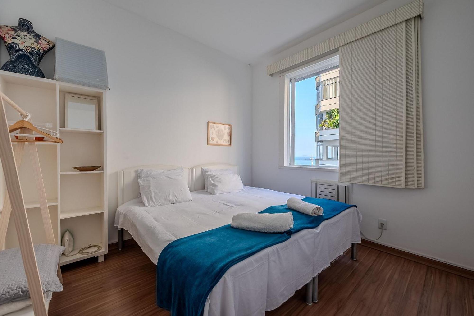 Vista Para A Praia De Copacabana, Quarto E Sala ริโอเดจาเนโร ภายนอก รูปภาพ